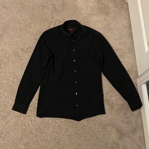 black long sleeve dress shirt